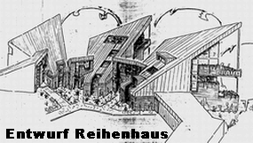 Entwurf Reihenhaus