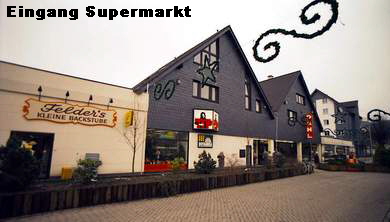 Eingang Supermarkt